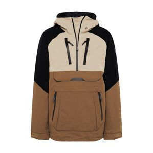 Volcom Outdoorová bunda 'BRIGHTON'  béžová / khaki / černá