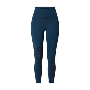 PUMA Sportovní kalhoty  marine modrá / černá