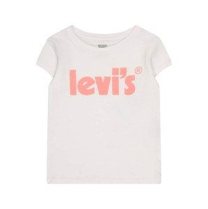 LEVI'S Tričko  melounová / bílá