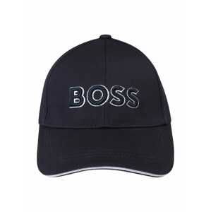 BOSS Kidswear Klobouk  námořnická modř / bílá