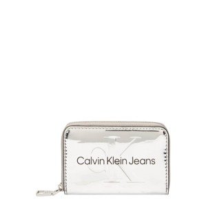 Calvin Klein Jeans Peněženka  černá / stříbrná