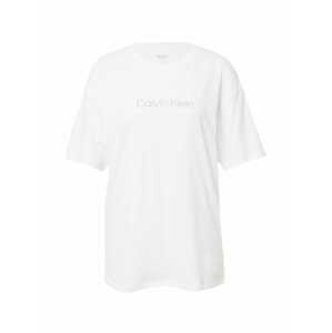 Calvin Klein Sport Funkční tričko  šedá / bílá