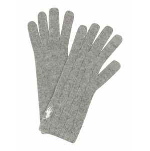 Polo Ralph Lauren Prstové rukavice  světle šedá