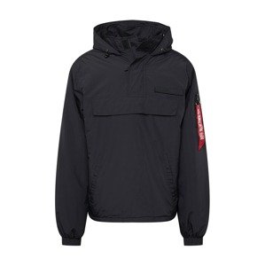 ALPHA INDUSTRIES Přechodná bunda 'Expedition'  stříbrně šedá / červená / černá / bílá