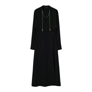 MANGO Košilové šaty 'Floren'  černá
