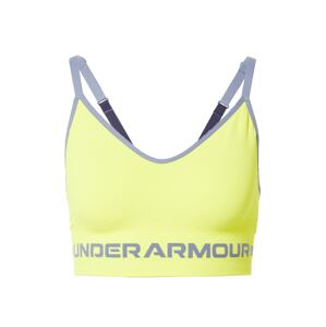 UNDER ARMOUR Sportovní podprsenka  žlutá / šedá / černá