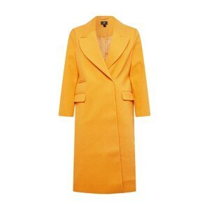 River Island Plus Přechodný kabát  jasně oranžová