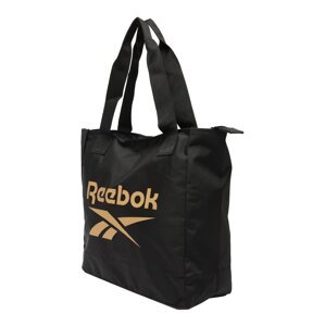 Reebok Sport Sportovní taška  písková / černá