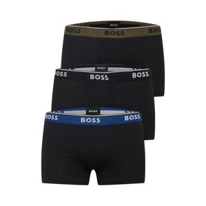 BOSS Black Boxerky  modrá / khaki / černá / bílá