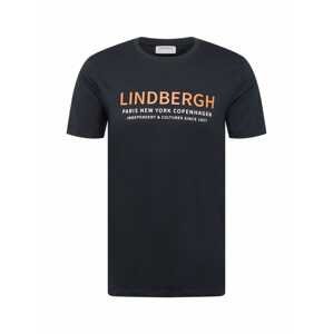 Lindbergh Tričko  námořnická modř / oranžová / bílá