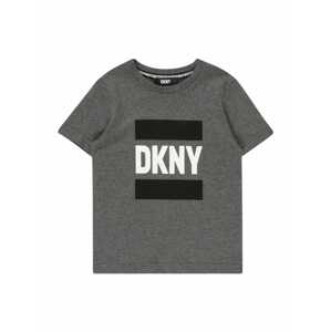 DKNY Tričko  antracitová / černá / bílá