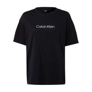 Calvin Klein Sport Funkční tričko  černá / bílá