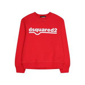 DSQUARED2 Mikina  červená / bílá