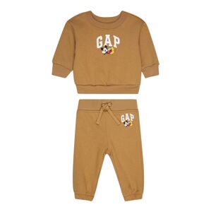 GAP Joggingová souprava 'FAM'  velbloudí / červená / černá / offwhite