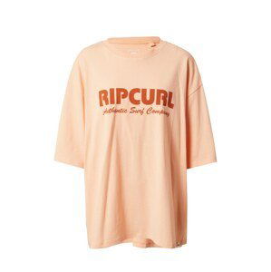 RIP CURL Oversized tričko  broskvová / starorůžová