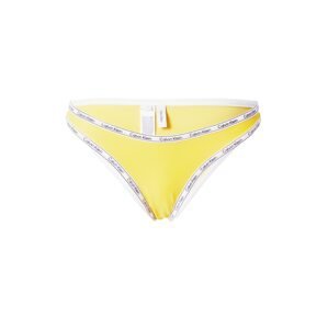 Calvin Klein Swimwear Spodní díl plavek  indigo / žlutá / bílá