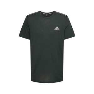 ADIDAS SPORTSWEAR Funkční tričko  tmavě zelená / bílá