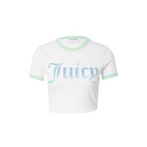 Juicy Couture White Label Tričko  tyrkysová / mátová / bílá