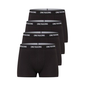 Only & Sons Boxerky 'FITZ'  černá / offwhite