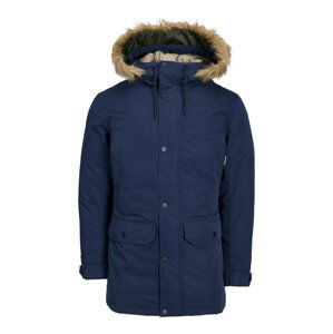 Jack & Jones Plus Zimní parka 'Winner'  tmavě modrá