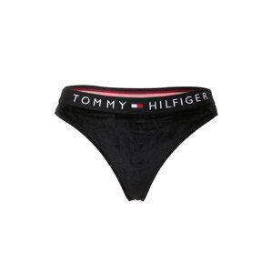 Tommy Jeans Tanga  červená / černá / bílá