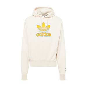 ADIDAS ORIGINALS Mikina  krémová / tyrkysová / oranžová / černá