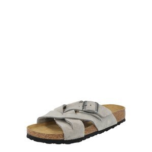 BIRKENSTOCK Pantofle 'Lugano'  kámen