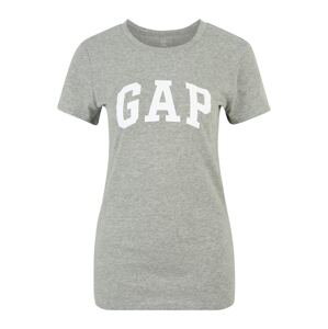 Gap Tall Tričko  šedý melír / bílá