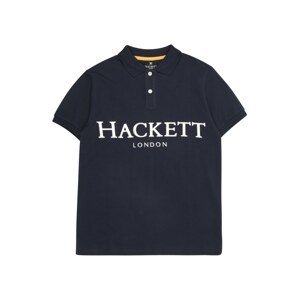 Hackett London Tričko  tmavě modrá / bílá