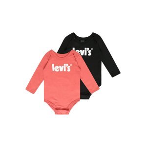 LEVI'S Dupačky/body  melounová / černá / bílá