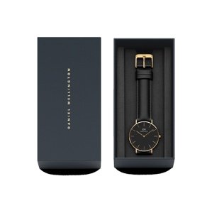 Daniel Wellington Analogové hodinky 'Sheffield'  zlatá / černá / bílá