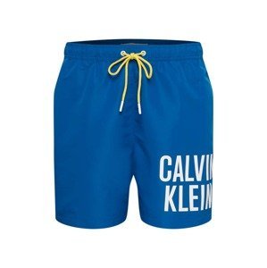 Calvin Klein Swimwear Plavecké šortky  královská modrá / bílá