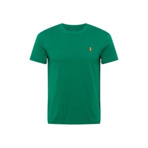 Polo Ralph Lauren Tričko  zelená / oranžová