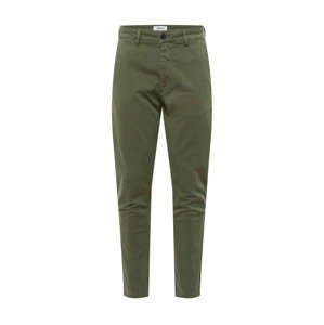 minimum Chino kalhoty 'DARVIS'  tmavě zelená