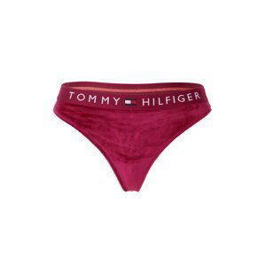 Tommy Jeans Tanga  noční modrá / červená / burgundská červeň / bílá