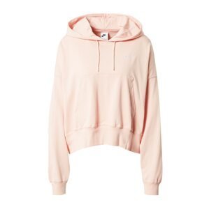 Nike Sportswear Mikina  pastelově růžová / bílá