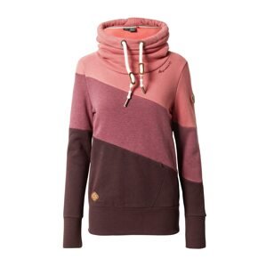 Ragwear Mikina 'RUMIKA'  ostružinová / růžová / magenta