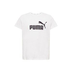 PUMA Funkční tričko  černá / bílá