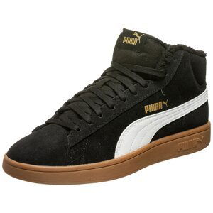 PUMA Kotníkové tenisky 'Smash v2'  černá / bílá