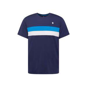 K-Swiss Performance Funkční tričko  námořnická modř / královská modrá / bílá