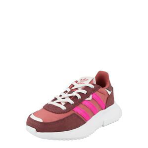 ADIDAS ORIGINALS Tenisky 'RETROP F2'  pink / burgundská červeň / pastelově červená / bílá