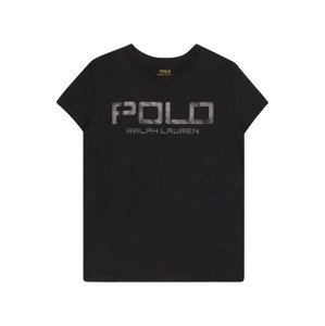 Polo Ralph Lauren Tričko  tmavě šedá / černá