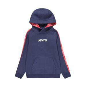 LEVI'S Mikina  marine modrá / jasně červená / bílá