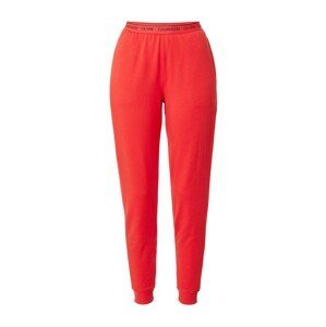 Calvin Klein Underwear Pyžamové kalhoty  červená / černá