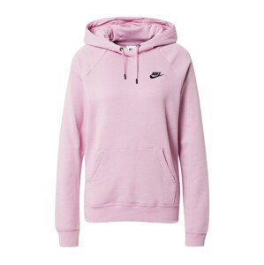 Nike Sportswear Mikina  světle růžová / černá