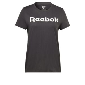 Reebok Sport Funkční tričko  černá / bílá