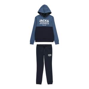 Jack & Jones Junior Joggingová souprava  námořnická modř / chladná modrá / bílá