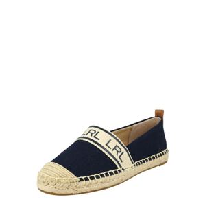 Lauren Ralph Lauren Espadrilky 'CAYLEE'  béžová / námořnická modř