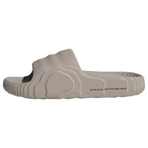 ADIDAS ORIGINALS Pantofle 'Adilette'  světle hnědá / černá