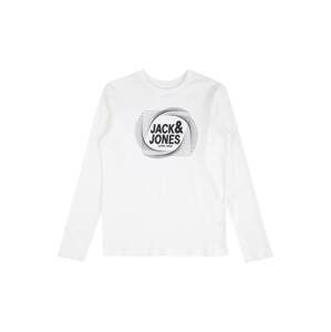 Jack & Jones Junior Tričko 'Luca'  černá / bílá